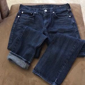 Dark washed Bullhead Jeans